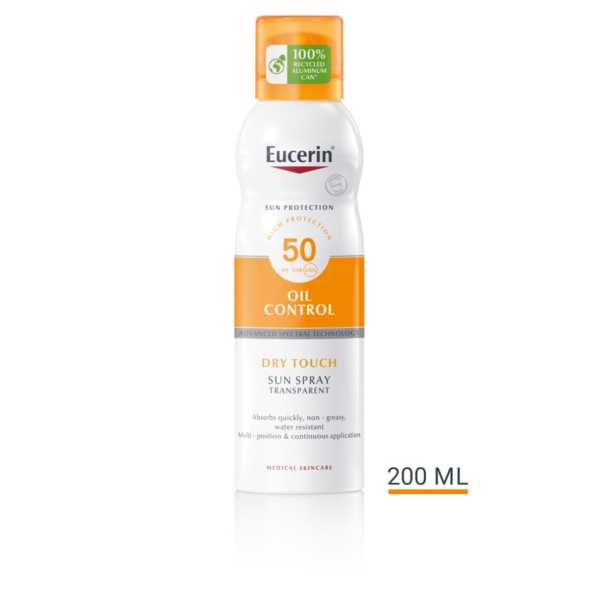 Sun Spray Transparent Dry Touch Sensitive Protect SPF 50